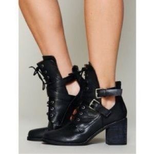 Jeffrey Campbell Benson Shoes combat boots